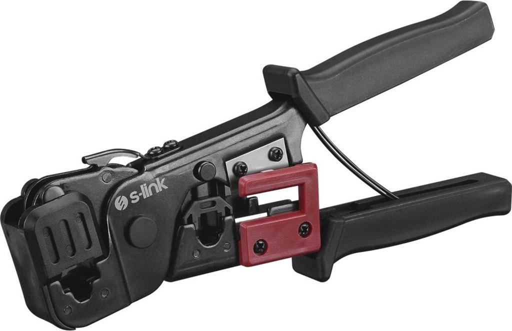 S-link SL-376E Yüksek Kalite RJ-45/11 İkili Pense