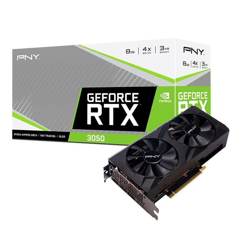 PNY RTX3050 8GB 128Bit XLR8 RGB VCG30508SFXPPB