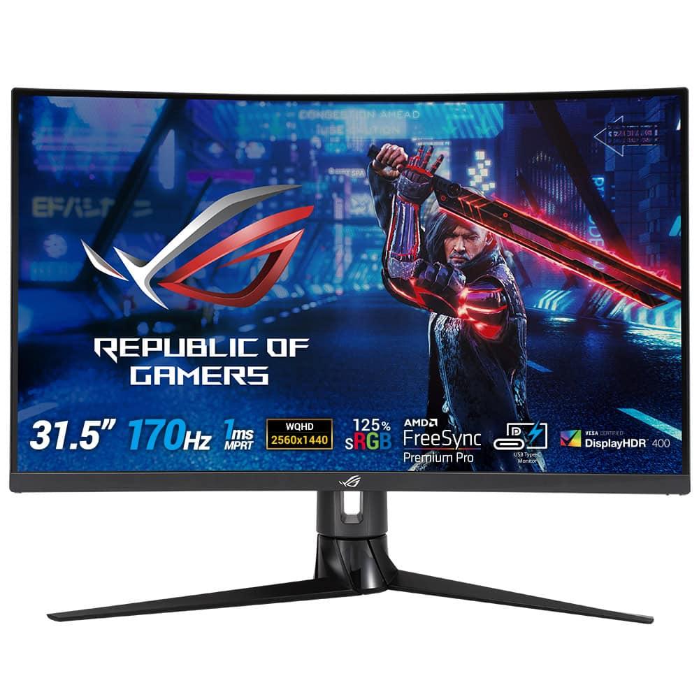 Asus ROG Strix XG32VC 31.5" 1ms 170Hz FreeSync Premium Pro VA WQHD Curved Gaming Monitör