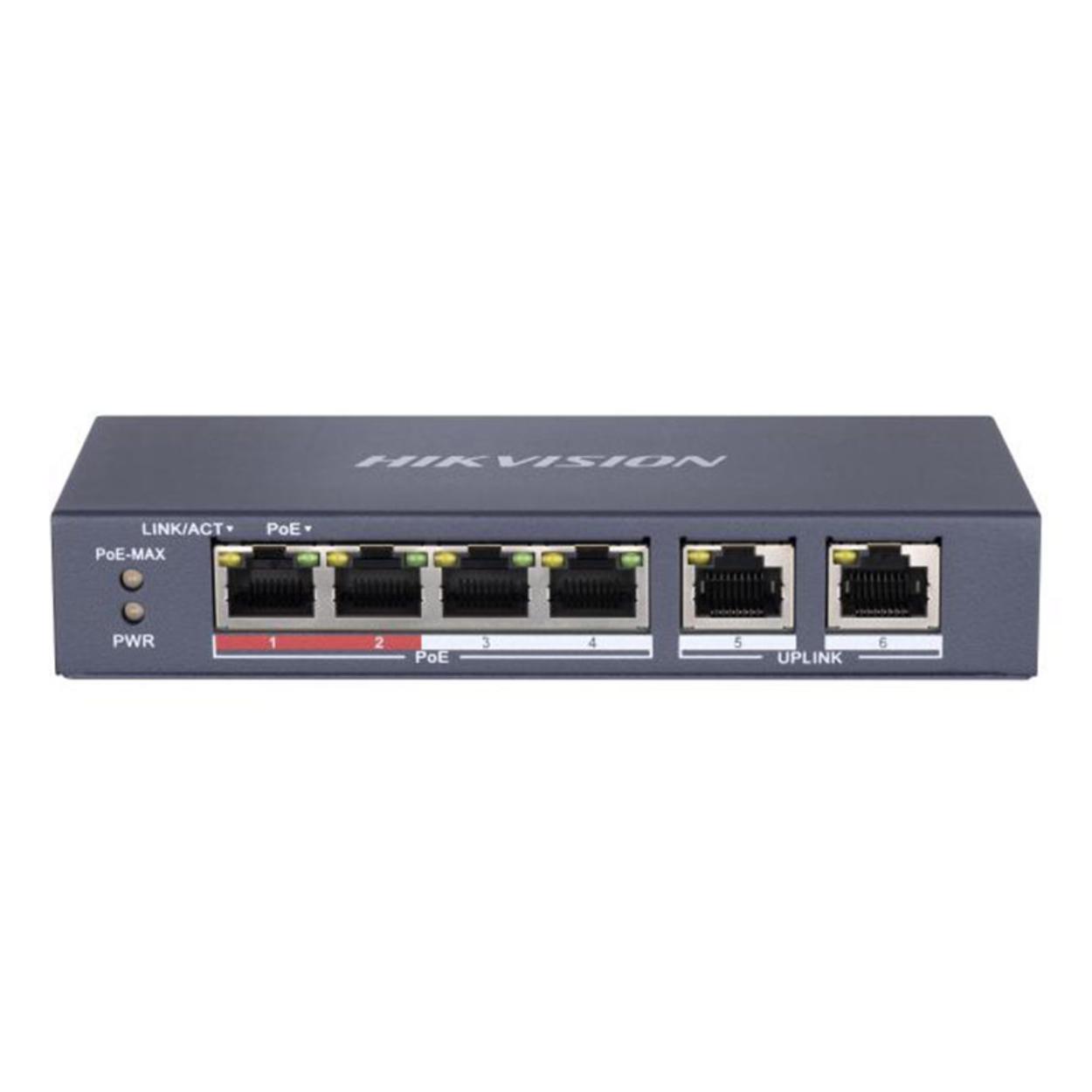 HIKVISION DS-3E0105P-E/M(B) 5 PORT POE SWITCH YÖNETİLEMEZ