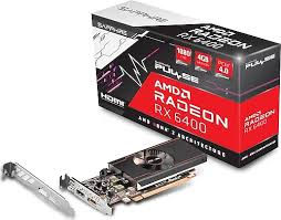 SAPHIRE PULSE AMD RADEON RX6400 GAMING 4GB GDDR6 HDMI/DP/LP