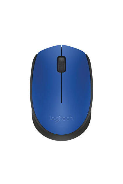 Logitech M171 1000DPI 3 Tuş Optik Kablosuz Mouse Mavi 910-004640