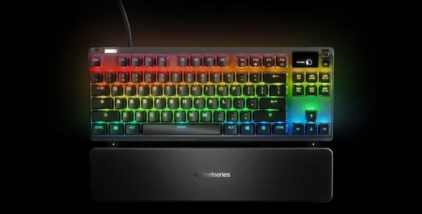 SteelSeries Apex Pro TKL UK Ayarlanabilir Omni Switch Mekanik RGB Gaming Klavye 64739