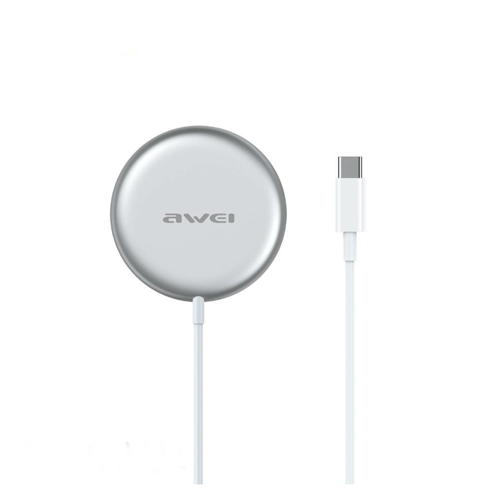 AWEI W10 MAGNETIC WIRELESS CHARGER FOR IPHONE12-15W