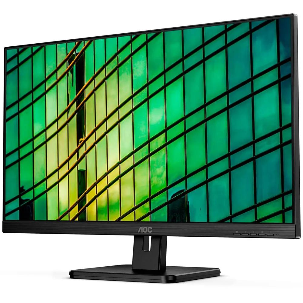 AOC 27" 27E2QAE IPS MM Monitör 4ms Siyah  1920x1080, DP, HDMI, VGA, 75Hz, Hoparlör, Vesa