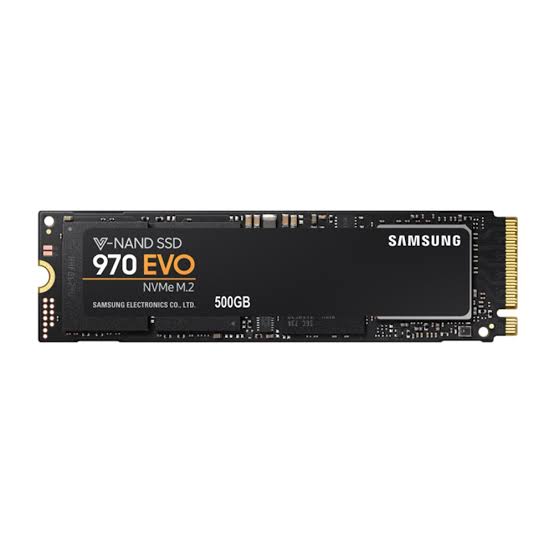 Samsung 970 EVO 500GB NVMe M.2 SSD MZ-V7E500BW