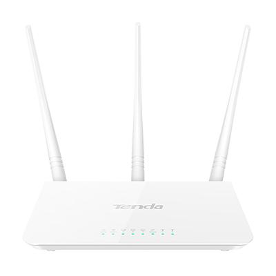 Tenda F3 WiFi-N 4 Port 3 Anten 300 Mbps Kablosuz Router