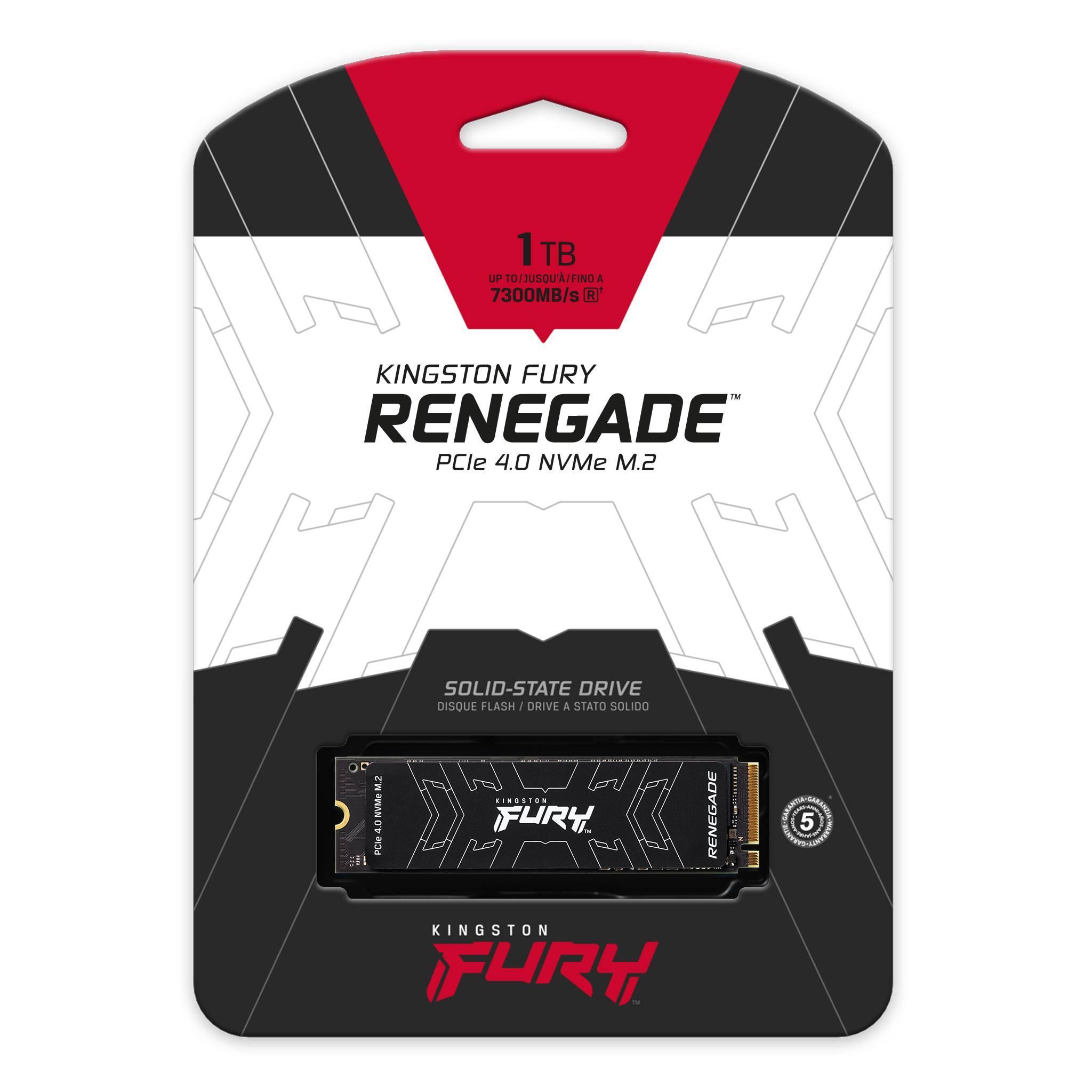 Kingston 1000G Renegade PCIe 4.0 NVMe M.2 SSD SRNGS/1000G