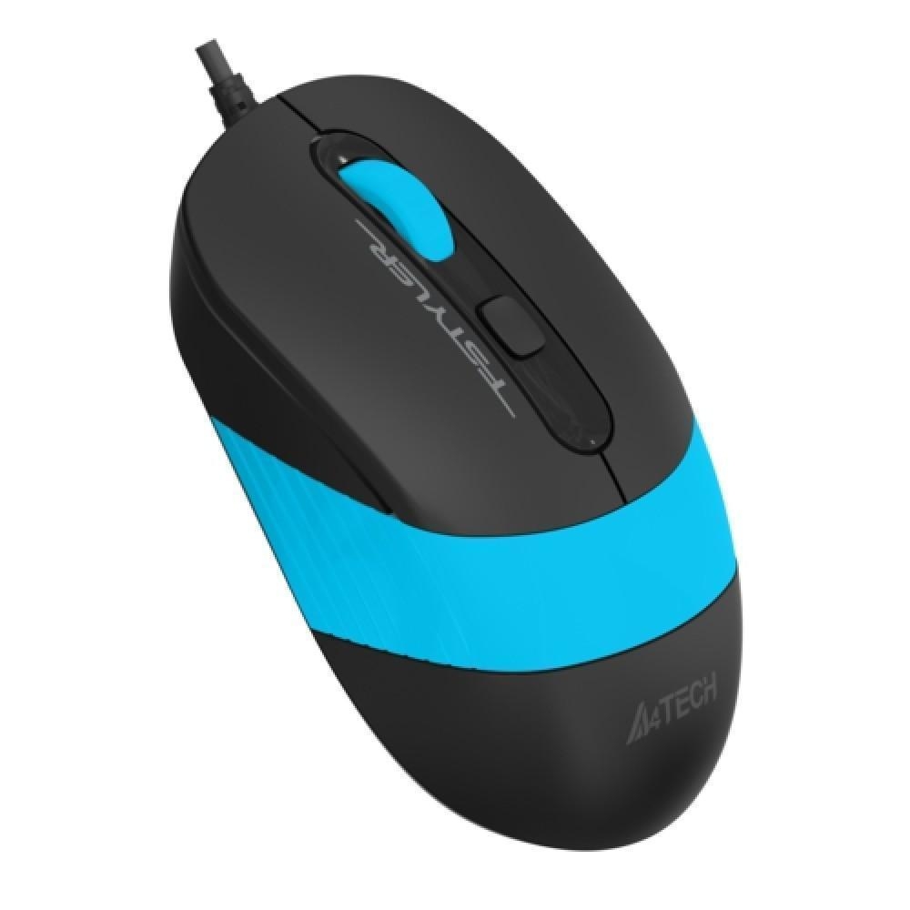 A4 Tech FM10 Mouse / Usb / Mavi 1600DPI
