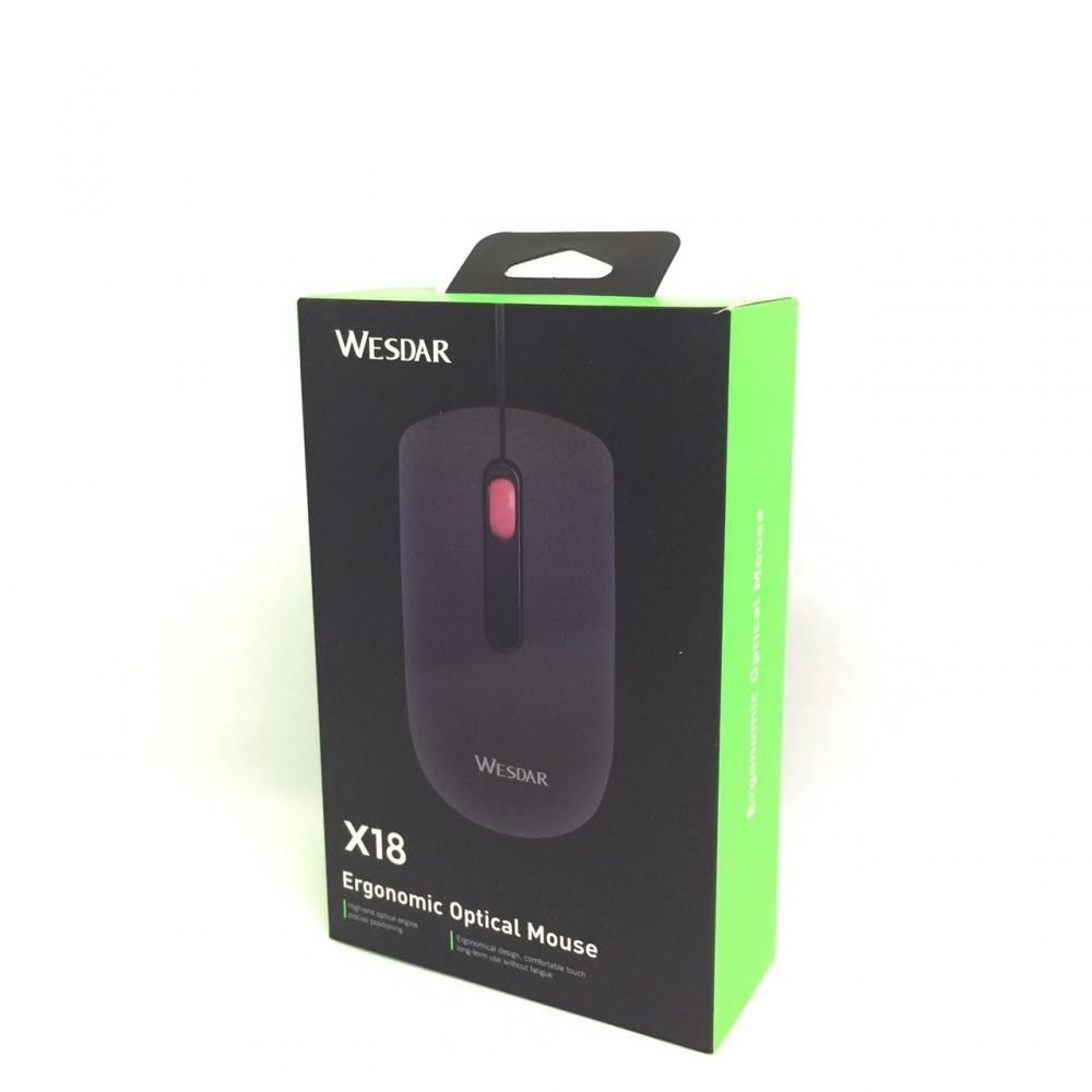 Wesdar Chiropter X18 Ergonomic Optical Mouse