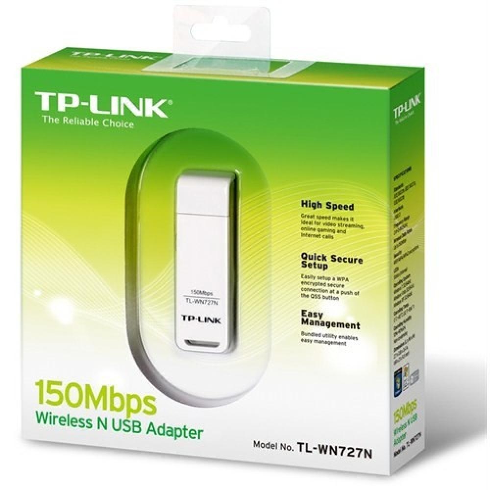 TP-Lınk TL-WN727N 150 Mbps N Kablosuz WPS USB Adaptör
