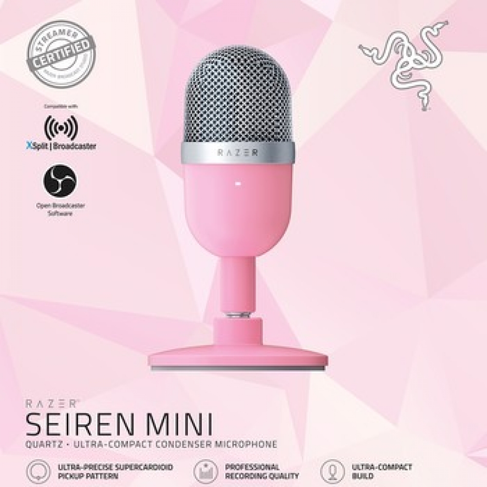 MİNİQUARTZ Razer Seiren Mini Quartz Yayıncı Mikrofonu