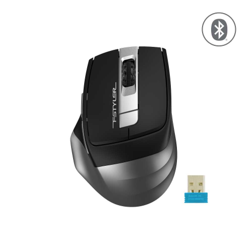 A4 Tech FB35 Gri Kablosuz + Bluetooth Mouse