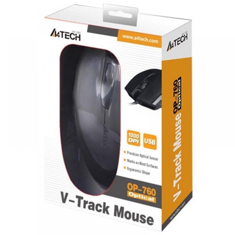 A4 Tech OP-760 1000DPi V-Track USB Mouse
