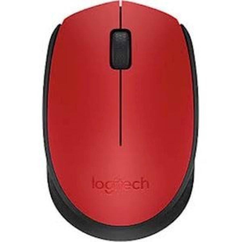 Logitech M171 Kablosuz Kırmızı Mouse 910-004641
