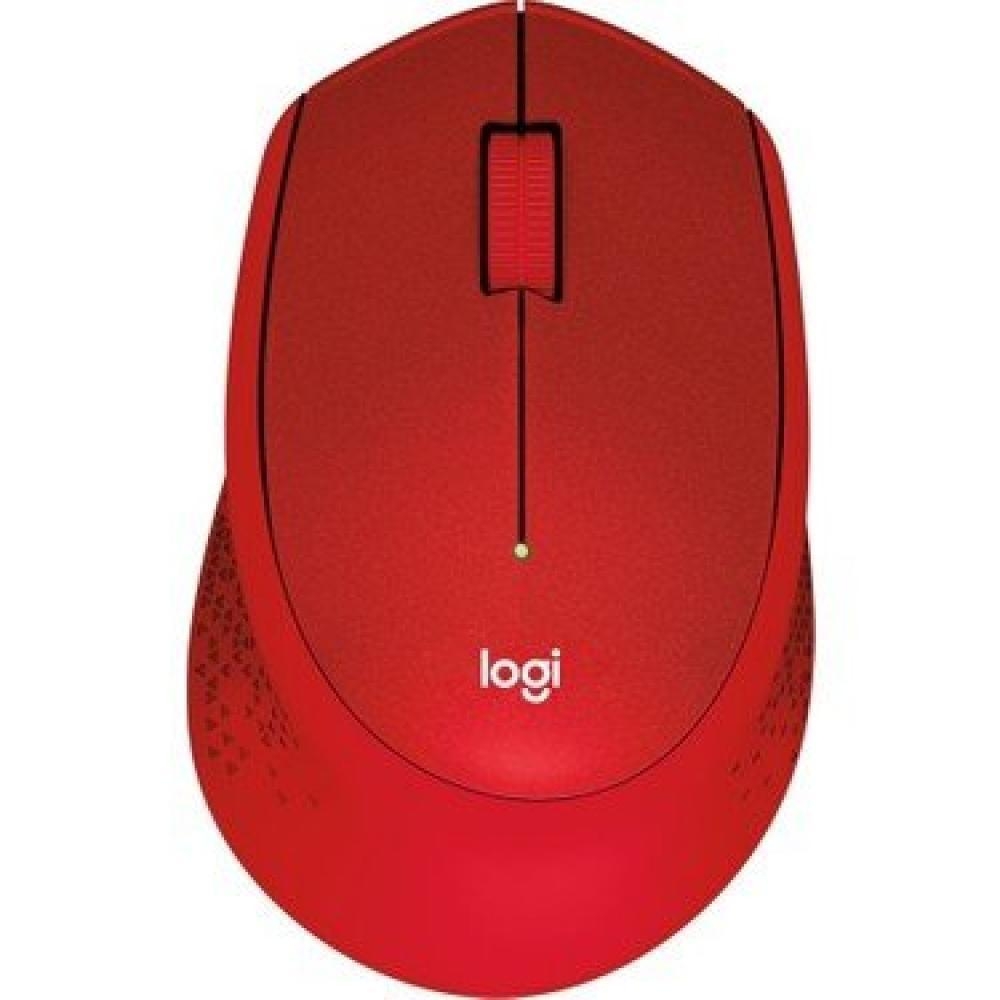 Logitech M330 Silent Mouse Kırmızı 910-004911