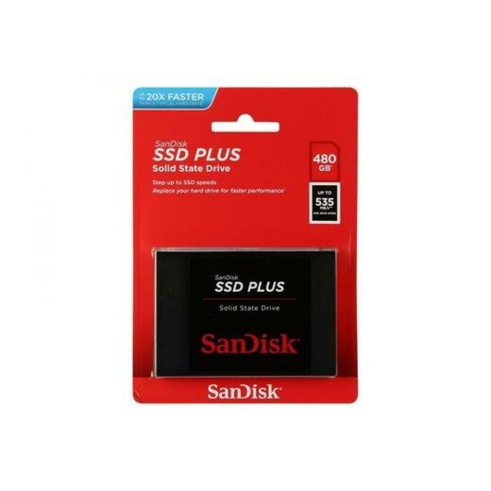 Sandisk 480GB SSD Plus Disk Sata 3 480GB PLUS SATA 3 535/445 FLASH SDD