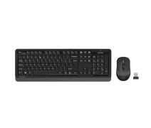 A4 Tech FG1010 Q Kablosuz MM Klavye Mouse Gri