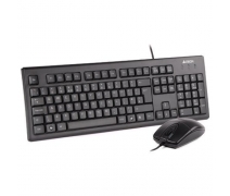 A4 Tech KM-72620D Q Klavye Mouse Set MM Siyah