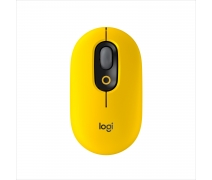 Logitech Pop Mouse Blast Emoji Tuşlu Sessiz Kablosuz Mouse - Sarı&siyah - Rose