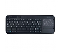 LOGİTECH K400 PLUS TOUCH PAD KABLOSUZ UNİFYİNG KLAVYE SİYAH 920-007149