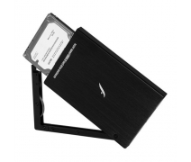 FRİSBY FHC-2540B 2.5" SATA USB 3.0 SİYAH ALÜMİNYUM HDD KUTUSU