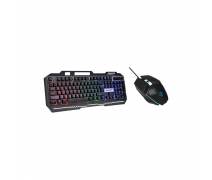 HYTECH HKM-X86 QUIN SİYAH GAMİNG KLAVYE+MOUSE SET