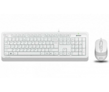 A4 Tech F1010 MM Klavye Mouse Set Beyaz USB
