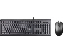 A4 Tech KR-9276 USB Klavye Mouse Set MM Siyah