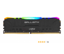 Ballistix 8GB RGB 3200MHz DDR4 BL8G32C16U4BL