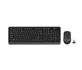 A4 Tech FG1010 Q Kablosuz MM Klavye Mouse Gri