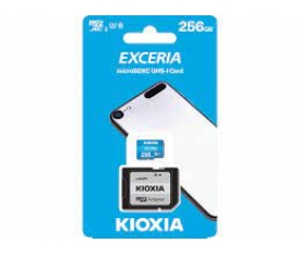 256GB MICRO SDHC C10 100MB/s KIOXIA LMEX1L256GG2