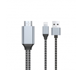 ZORE WİWU X7L LİGHTNİNG TO HDMI KABLO