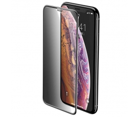 ZORE ANTİ-DUST PRİVACY GLASS FOR IPHONE 11 PRO - XS BLACK