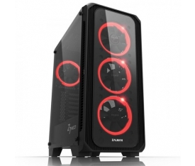 ZALMAN Z7 NEO USB 3.0 MİDİ-TOWER RGB LED FAN TEMPERLİ CAM SİYAH GAMİNG KASA