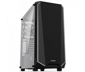 ZALMAN K1 USB 3.0 MİDİ-TOWER TEMPERLİ CAM RGB LED FAN SİYAH GAMİNG KASA