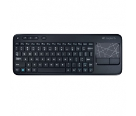 LOGİTECH K400 PLUS TOUCH PAD KABLOSUZ UNİFYİNG KLAVYE SİYAH 920-007149