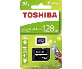 TOSHİBA 128 GB EXCERİA MİCRO SDXC THN-M203K1280EA HAFIZA KARTI