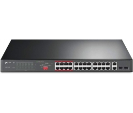 TP-LINK TL-SL1226P 24PORT 10/100 YÖNETİLEMEZ POE SWITCH