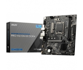 MSI PRO H610M-B DDR4 3200(OC) M.2 mATX 1700p