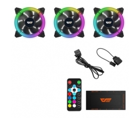 DARKFLASH CF11 PRO 3PİN A-RGB 3X12CM FAN KİT (3’LÜ)