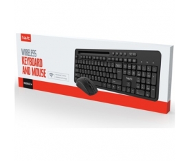 HAVİT KB266GCM KABLOSUZ KLAVYE MOUSE SET SİYAH