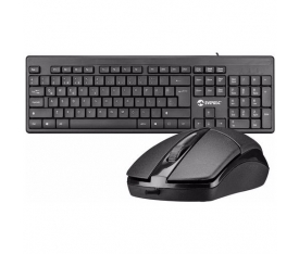 EVEREST KM-515 USB COMBO Q KABLOLU KLAVYE/MOUSE SET SİYAH