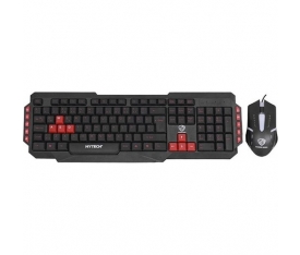 HYTECH HYK-46 GAMY COMBO SİYAH KLAVYE + MOUSE SET