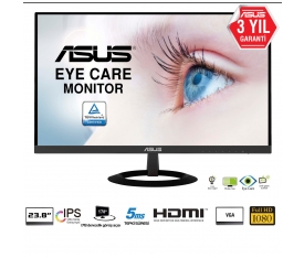 ASUS 23.8 VZ249HE IPS MONİTÖR SİYAH 5MS
