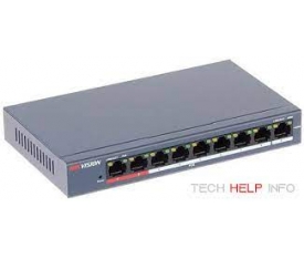 HIKVISION DS-3E0109P-E/M(B) 8 Port Fast Switch