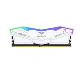 TEAM T-FORCE DELTA RGB WHİTE 32GB(2X16GB) 7800MHZ DDR5 CL38 GAMİNG RAM 