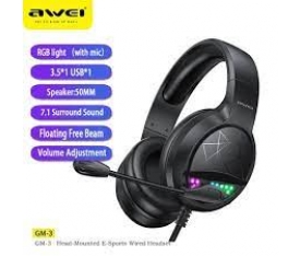 GM-3 HEAD-MOUNTED E-SPORT WIRED HEADSET AWEİ