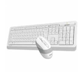 A4 Tech FG1010 Q Kablosuz MM Klavye Mouse Beyaz