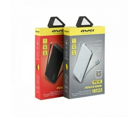 Awei P51K 10,000 mAh Power Bank Siyah